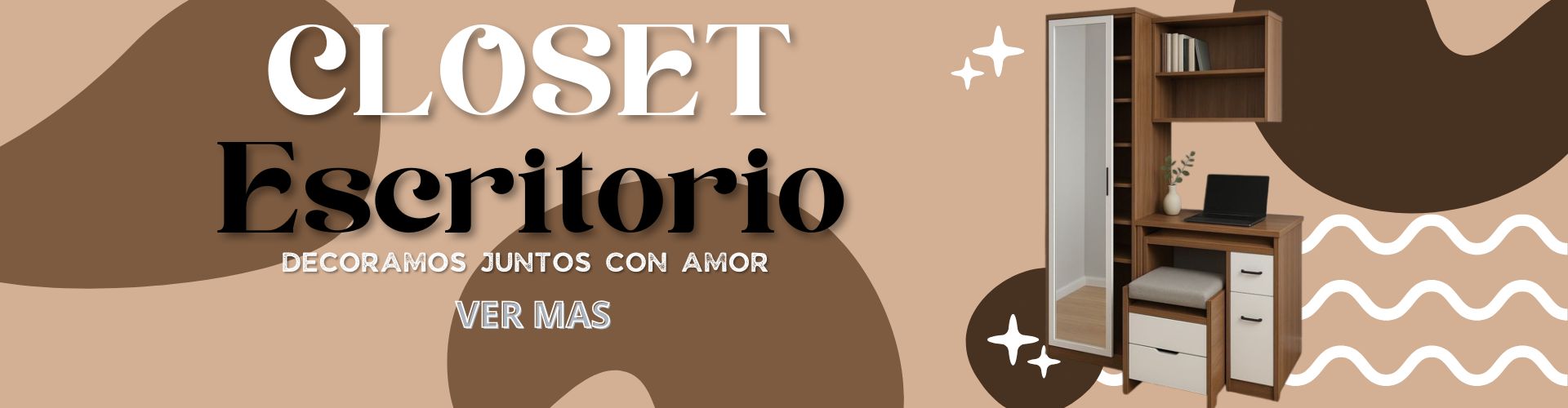 closet y escritorio